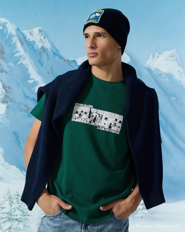 Rowing Blazers Men's Moomin Cashmere Beanie Navy