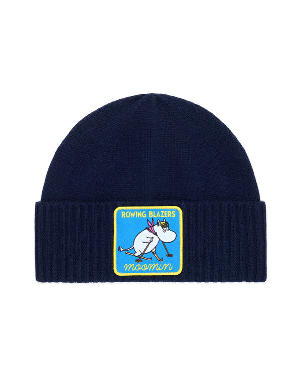 rowing blazers Men's Moomin Cashmere Beanie Navy