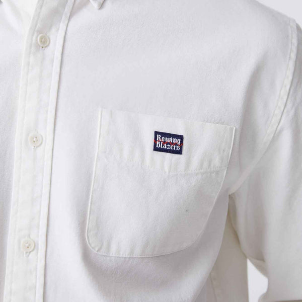 Rowing Blazers Men's Oversized Canvas Shirt Ecru