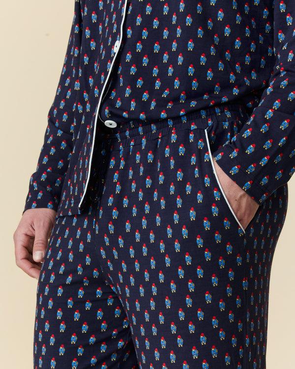 Rowing Blazers Men's Paddington Pajama Set Navy