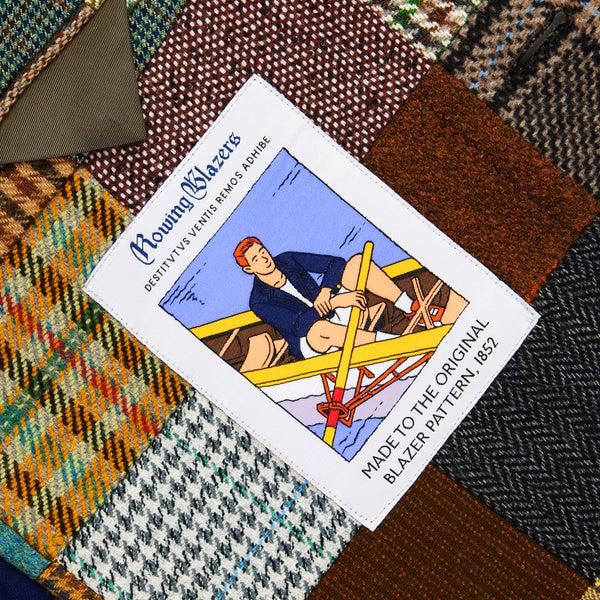 Rowing Blazers Men's Patchwork Tweed Jacket