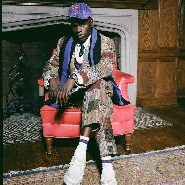 Rowing Blazers Men's Patchwork Tweed Jacket