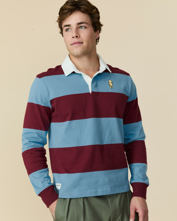 Rowing Blazers Men's Pooh Cotton Rugby Blue Multi