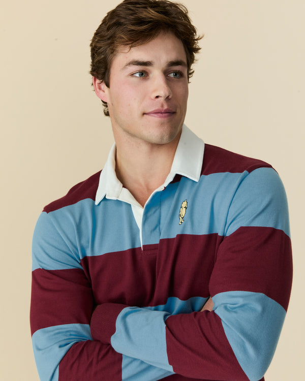 Rowing Blazers Men's Pooh Cotton Rugby Blue Multi