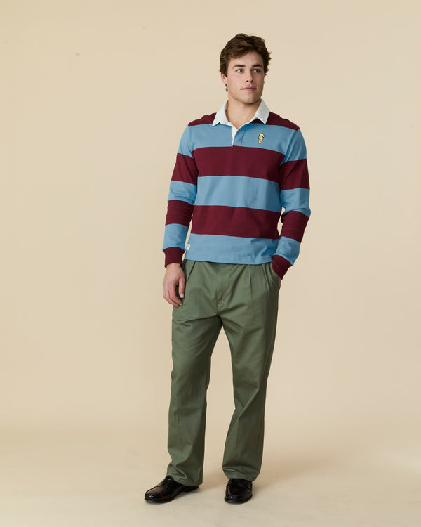 Rowing Blazers Men's Pooh Cotton Rugby Blue Multi