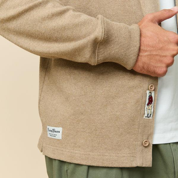 Rowing Blazers Men's Rugby Overshirt Khaki