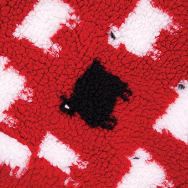 Rowing Blazers Men's Sheep Sherpa Jacket Diana Red