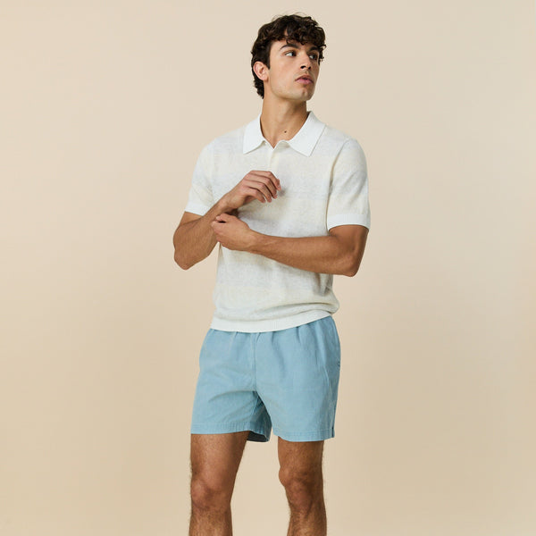 Rowing Blazers Men's Tonal Striped Polo White