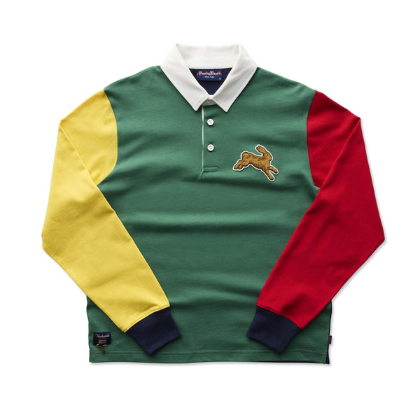 rowing blazers Men's Tracksmith Cotton Rugby Green