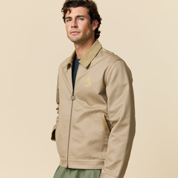 Rowing Blazers Men's Twill Work Jacket Khaki
