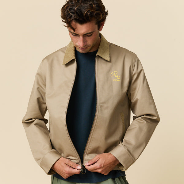Rowing Blazers Men's Twill Work Jacket Khaki
