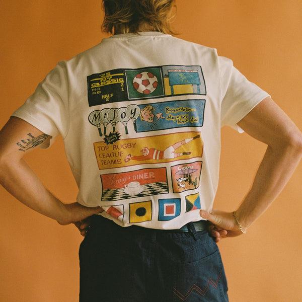 Rowing Blazers Mt. Joy T-Shirt White