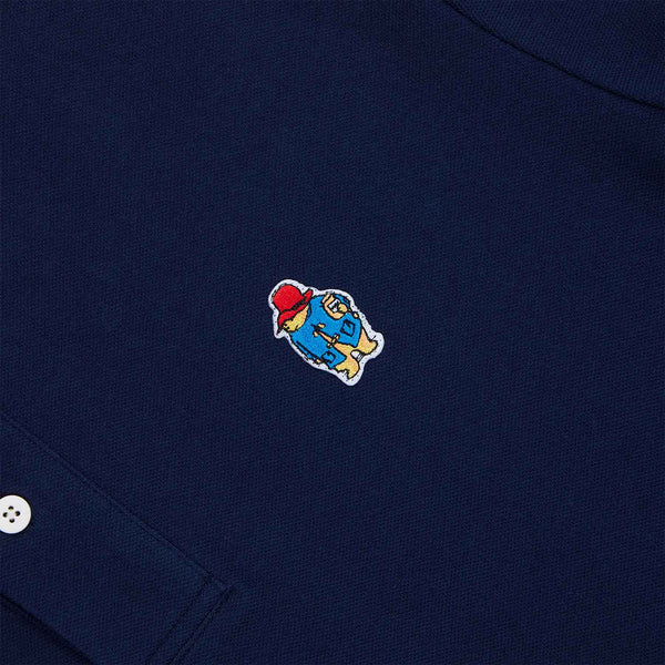 Rowing Blazers Paddington Bear Pique Polo Navy
