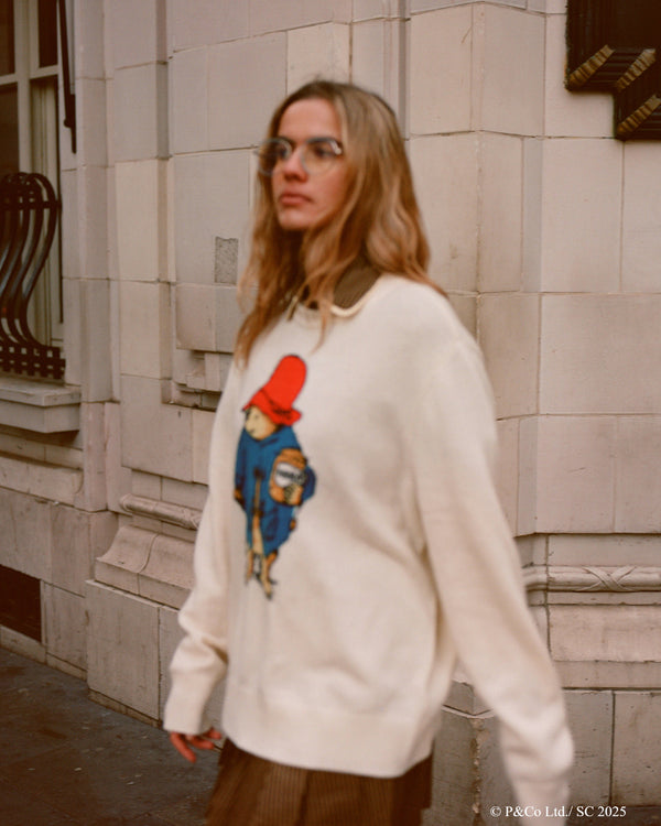 Rowing Blazers Paddington Cashmere Sweater Ivory