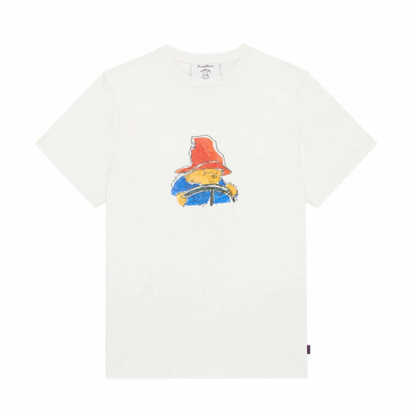 rowing blazers Paddington Driving Cotton Tee White