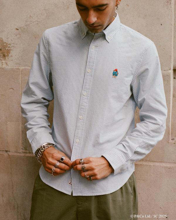 Rowing Blazers Paddington Oxford Light Blue Stripe