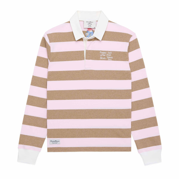 rowing blazers Paddington Rugby Pink Brown Stripe
