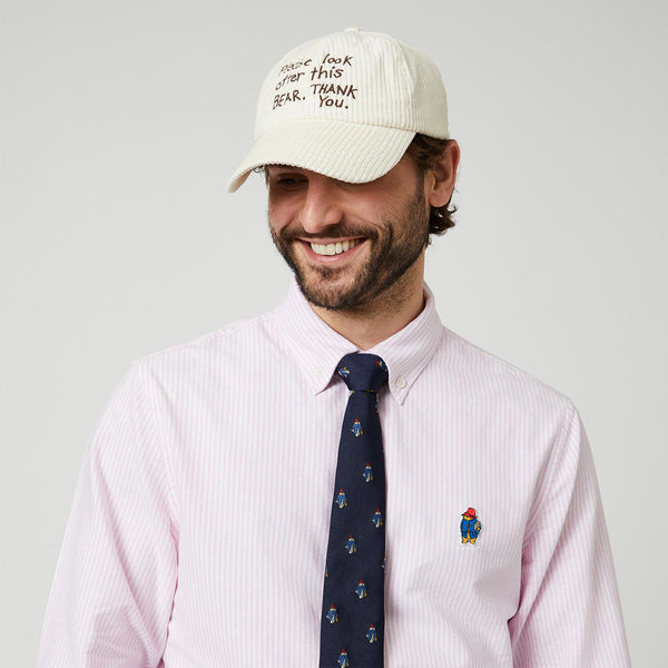 Rowing Blazers Paddington Text Cord Hat Bone
