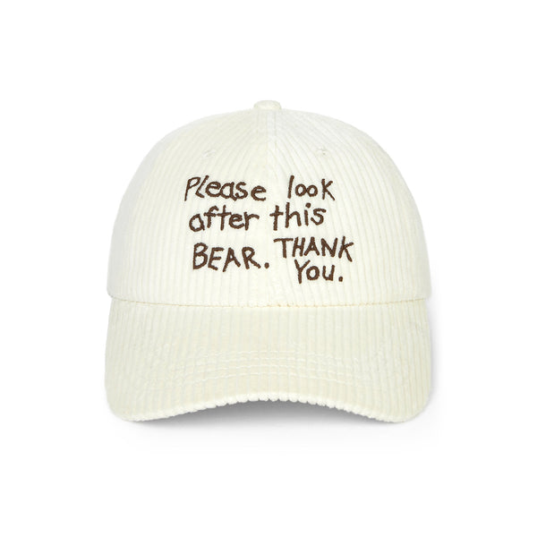 rowing blazers Paddington Text Cord Hat Bone