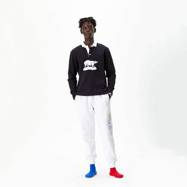 Rowing Blazers Red And Blue Mismatched Crew Socks