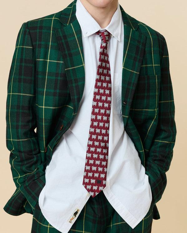 Rowing Blazers Sheep Neck Tie Diana Red