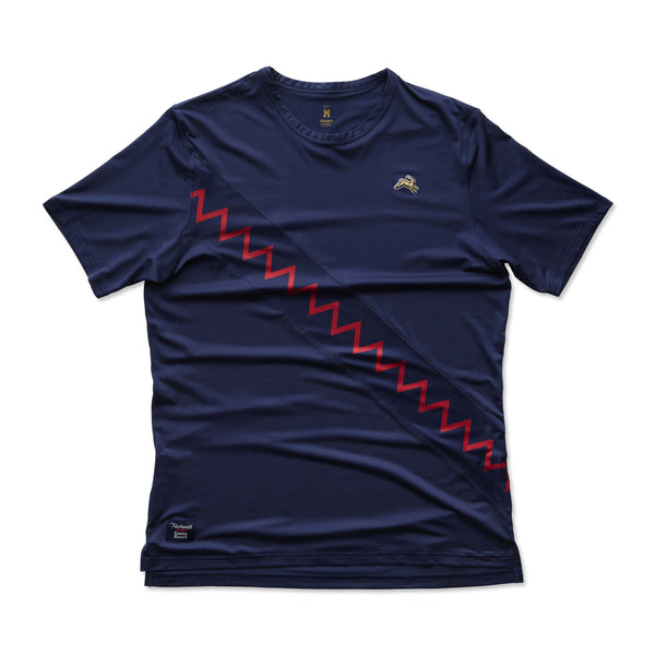rowing blazers Tracksmith Men's Tee Navy/Red