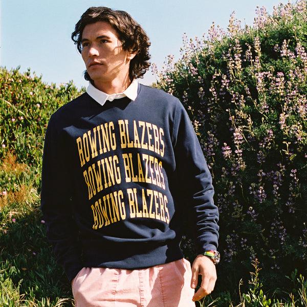 Rowing Blazers Triple Collegiate Arch Crewneck