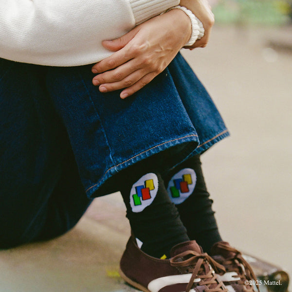 Rowing Blazers UNO™ Draw Four Socks Black