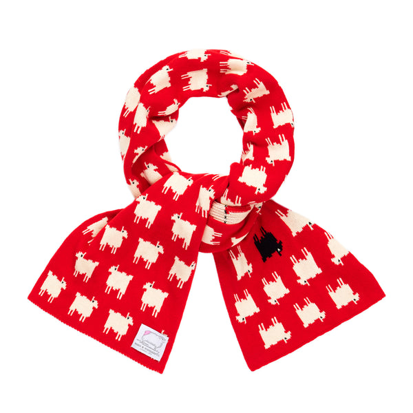 rowing blazers Warm & Wonderful Cotton Sheep Scarf