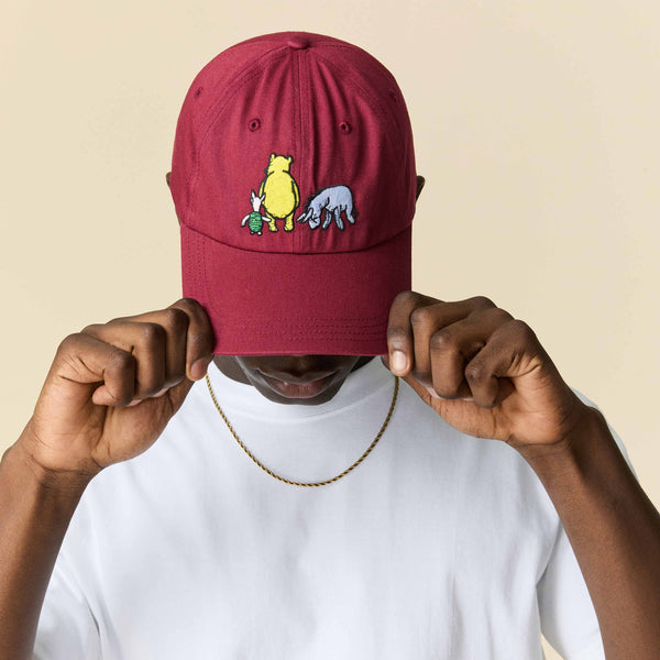 Rowing Blazers Winnie-the-Pooh Baseball Cap Maroon