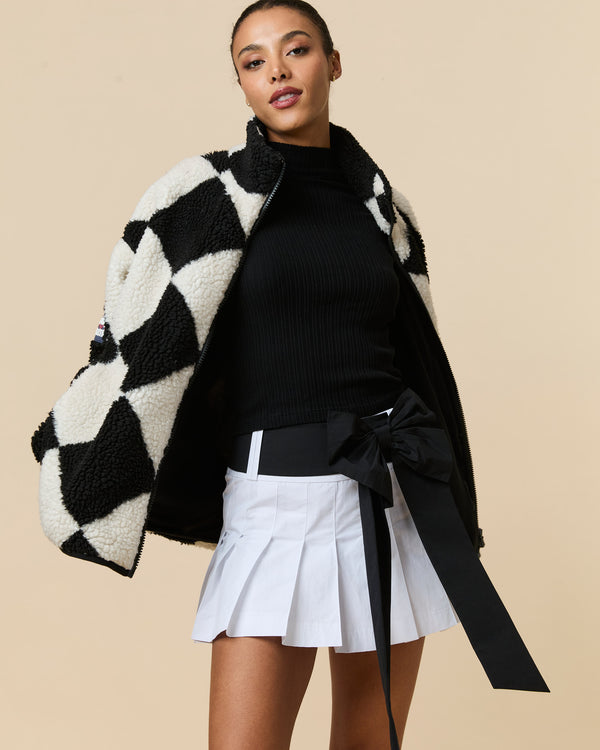 Rowing Blazers Women's Bow Pleated Skirt White