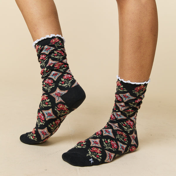 Rowing Blazers Women's Floral Socks Fall Floral