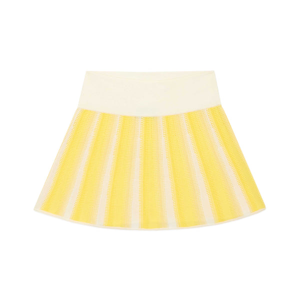 rowing blazers Women's Knit Skirt Pale Yellow