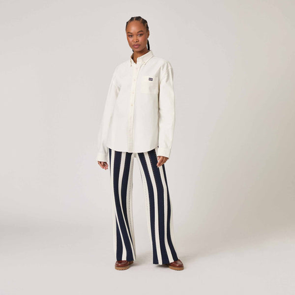 Rowing Blazers Women's Knit Stripe Pants Navy