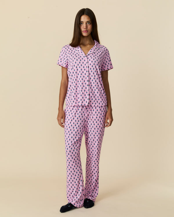 Rowing Blazers Women's Paddington Pajama Set Pink