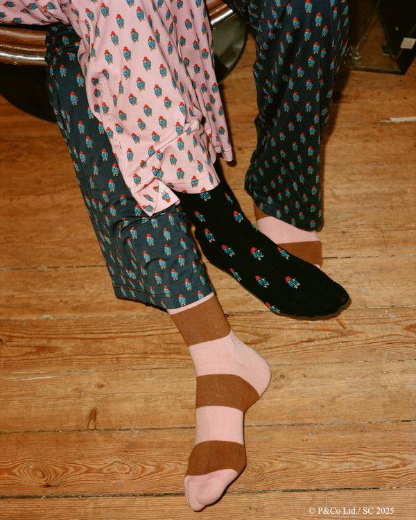 Rowing Blazers Women's Paddington Socks Navy