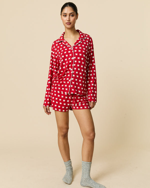 rowing blazers Women's Sheep Pajama Set Diana Red