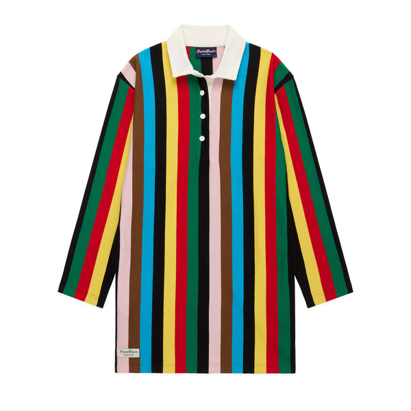rowing blazers Women's Stripe Rugby Dress Croquet