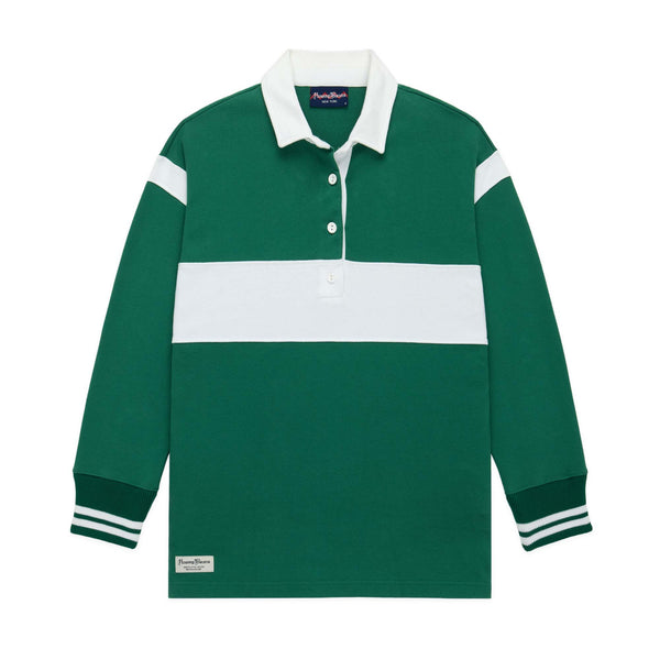 rowing blazers Women's Stripe Rugby Dress Green