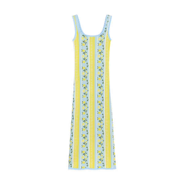 rowing blazers Women's Tank Knit Dress Lemon Isle