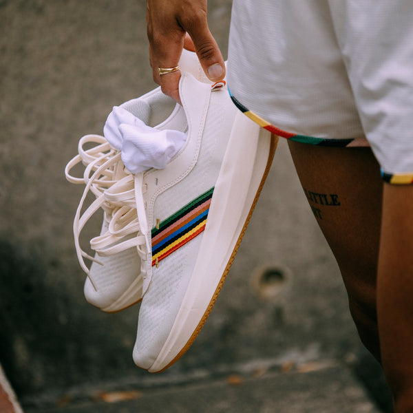 Rowing Blazers Tracksmith Eliot Runner Croquet Stripe Multi