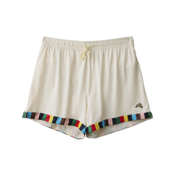 rowing blazers Tracksmith Men's Grand Shorts Ivory/Multi