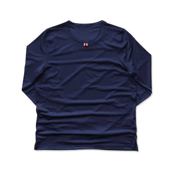 Rowing Blazers Tracksmith Women's Long Sleeve Navy/Red