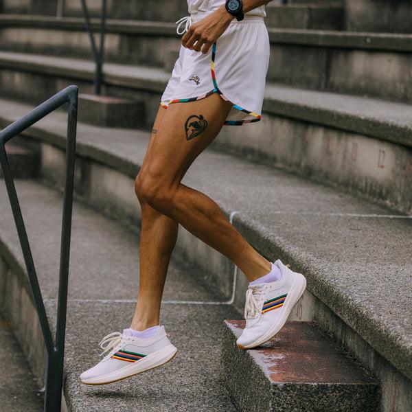 Rowing Blazers Tracksmith Women's Shorts Ivory/Multi