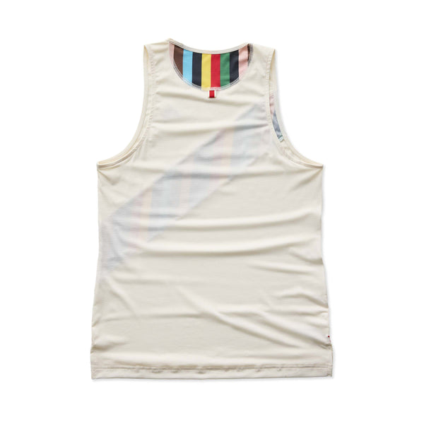 Rowing Blazers Tracksmith Women's Singlet Ivory/Multi