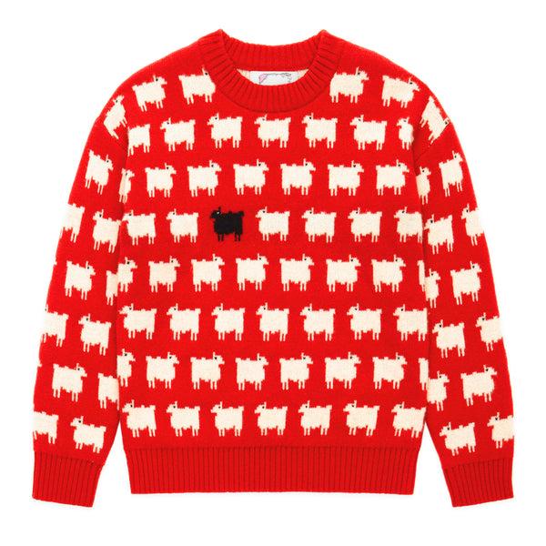 rowing blazers Warm & Wonderful Men's Wool "Diana Edition" Wool Sheep Sweater