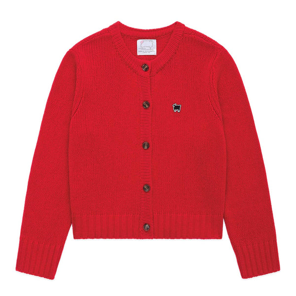 rowing blazers Women's Cashmere Sheep Cardigan Diana Red