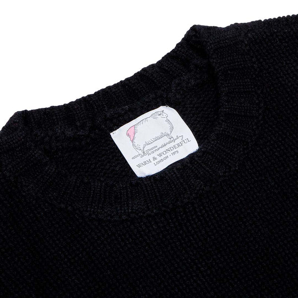 Rowing Blazers Women's Cashmere Sheep Sweater Black