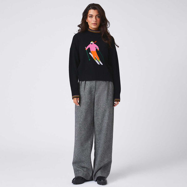 Rowing Blazers Women's Cashmere Skier Sweater Ski Queen