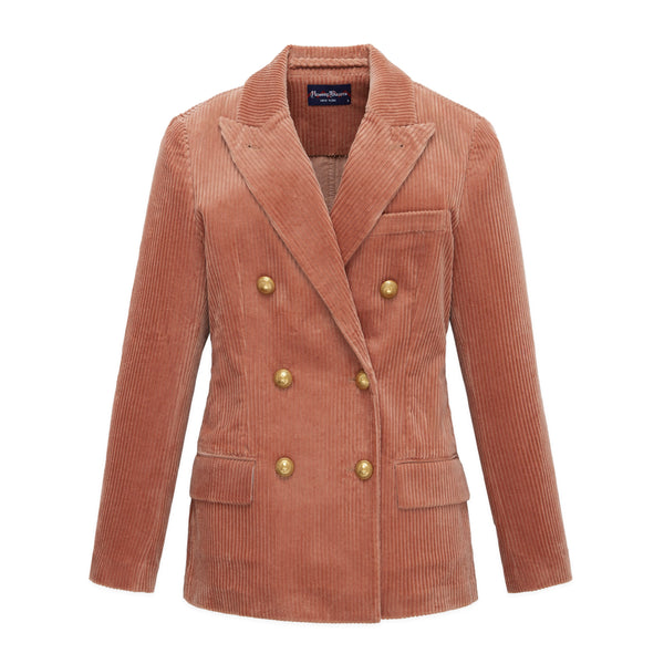 rowing blazers Women's Corduroy Diana Blazer Dusty Rose